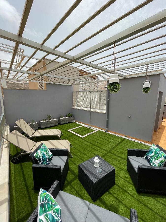 Atico "Turquesa Beach" Con Piscina, Terraza Y Barbacoa Sardina 外观 照片