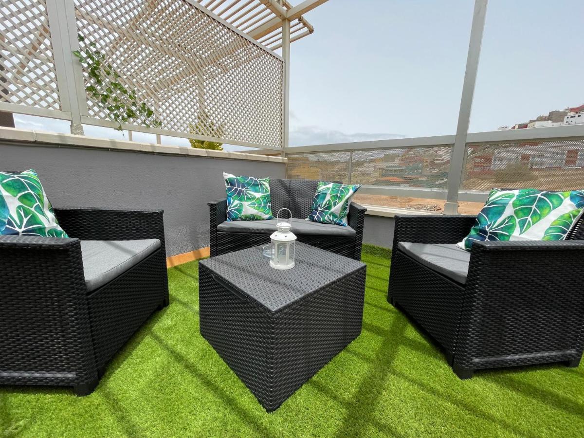 Atico "Turquesa Beach" Con Piscina, Terraza Y Barbacoa Sardina 外观 照片